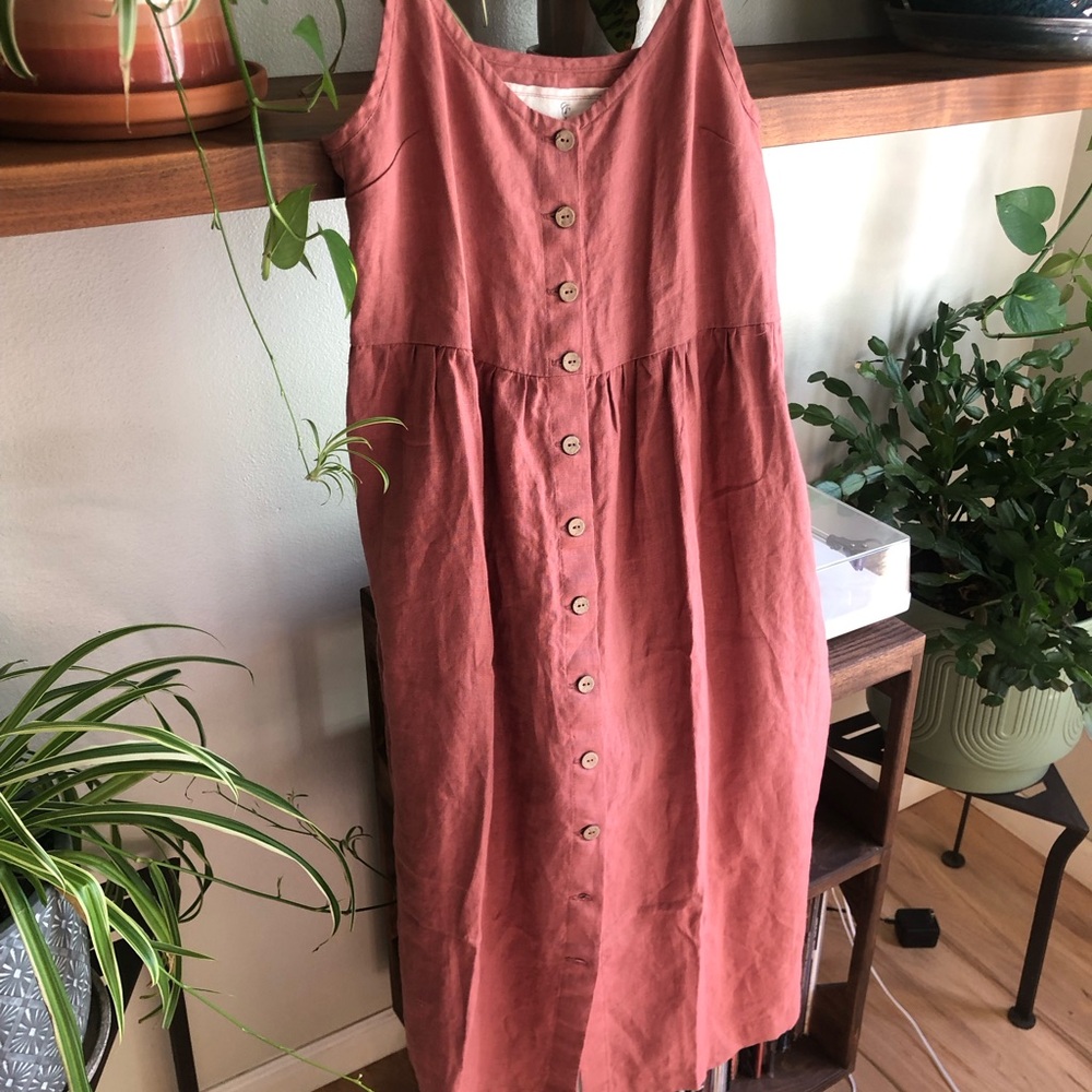 Not perfect linen Sarah dress